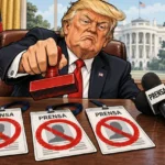 Gobierno de Trump defiende ante tribunales veto a tres medios