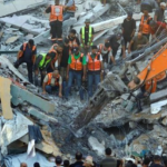 Tragedia en Gaza por derrumbe de edificio donde vivían desplazados