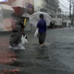 Tragedia en Japón: Tifón Dujuan deja 832 milímetros de lluvia en 48 horas