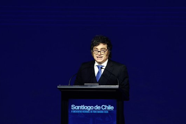 Foro de Madrid: Con críticas a la izquierda Milei llama a dar la batalla cultural