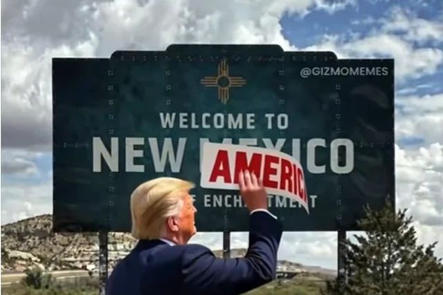 Trump ahora quiere cambiar el nombre al estado de Nuevo México