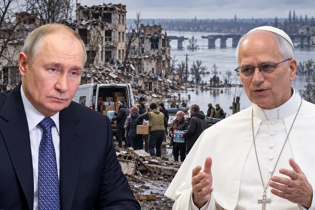 León XIV pide a Putin una tregua humanitaria en Oleshki