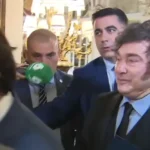 Milei insulta a periodista y recibe críticas en España