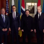 Zelensky busca apoyo en Oslo ante tensiones con Washington
