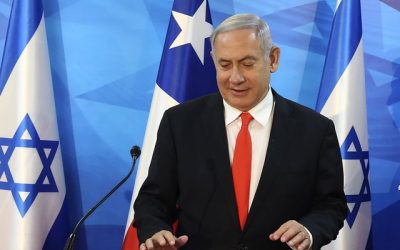26 de Junio de 2019/JERUSALEN
El Presidente de la Repblica, Sebastin Piera, sostiene una audiencia con el Primer Ministro de Israel, Benjamn Netanyahu.FOTO:CRISTOBAL ESCOBAR/AGENCIAUNO