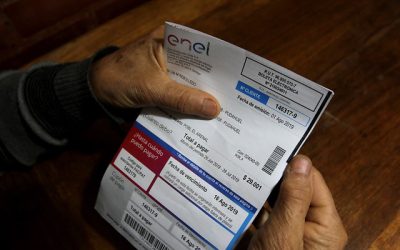 Subsidio para aumento de tarifas eléctricas.