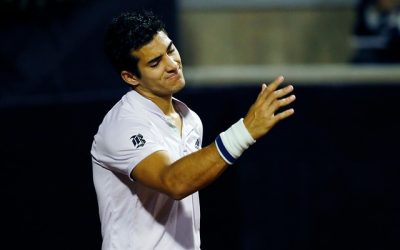 Cristián Garin tuvo amarga jornada. (Foto: Agencia Uno)