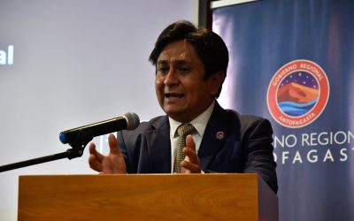 El Gobernador Regional (Gore) de Antofagasta, Ricardo Díaz.