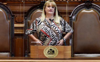 Oficialismo y DC se cuadran contra suprema Ángela Vivanco - Agencia UNO