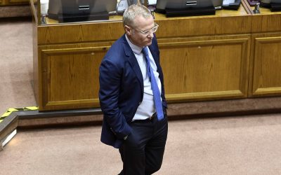 Felipe Kast en el Senado.