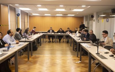 Reunión de Hacienda con representantes de Partidos Políticos para avanzar hacia un pacto fiscal.