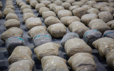 Incautadas 1,5 toneladas de cocaína en dos operaciones en Ecuador.