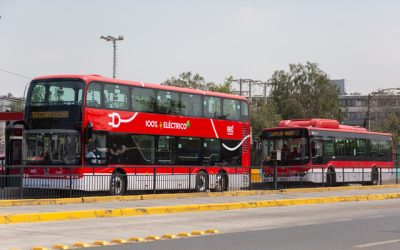 buses dos pisos Santiago