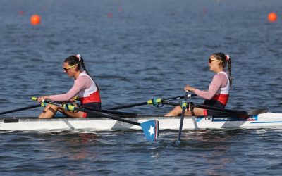 Las mellizas solo fueron superadas por Países Bajos en la semifinal del dos sin timonel. (Foto: Agencia Uno)