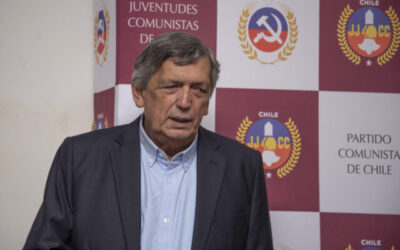 Lautaro Carmona, presidente del PC. Imagen referencial Agencia Uno.