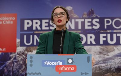 La vocera de Gobierno, Camila Vallejo.