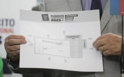 Servel da a conocer facsímil de votación.