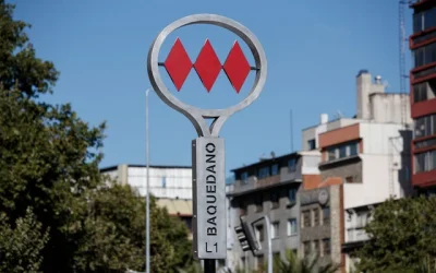 Metro accesos Baquedano