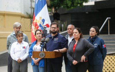 Boric confirma: el mobiliario de la Villa Panamericana será para los damnificados por el incendio.