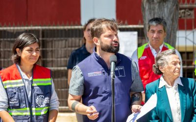 Boric inicia gira presidencial por la Región del Maule.