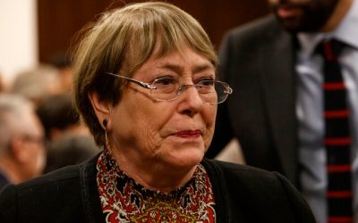 La expresidenta Michelle Bachelet se reunió este miércoles con los líderes de los partidos oficialistas y de la Democracia Cristiana (DC) con el propósito de fortalecer el mensaje de unidad en el sector.