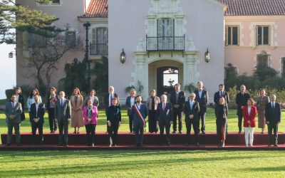 Presidente encabeza foto oficial previo a su tercera Cuenta Pública