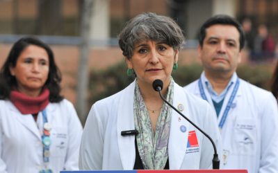 Ministra de Salud, Ximena Aguilera por crisis hospitalaria