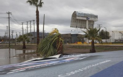 ráfagas de viento en Magallanes