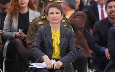 Ministra Tohá por robo en Brinks. Foto referencial Agencia Uno.