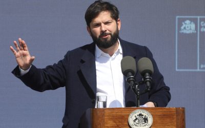 Presidente Boric - Agencia UNO.