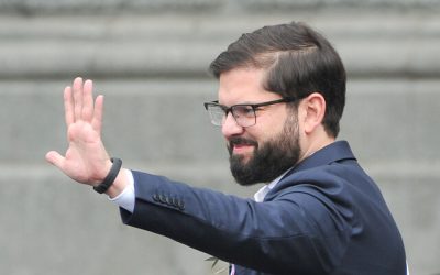 Fotografía del Presidente Gabriel Boric