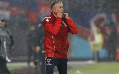 Gustavo Álvarez, DT de Universidad de Chile (FOTO: AGENCIA UNO)