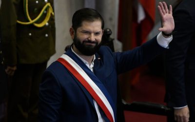Presidente Boric pone mano firme ante la ANFP- FOTO: AGENCIA UNO