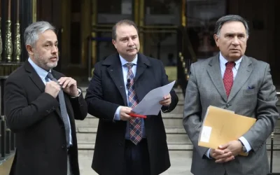 Foto: Diputados RN se reúnen con contralora Dorothy Pérez. Agencia Uno
