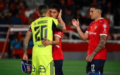 Charles Aránguiz, capitán azul. (Foto: Agencia UNO)