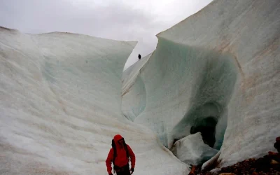 restos glaciar
