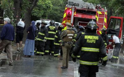 Incendio deja un fallecido en Maipú