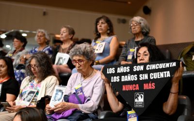familiares de detenidos desaparecidos rechazaban la iniciativa que favorecía a criminales viejos