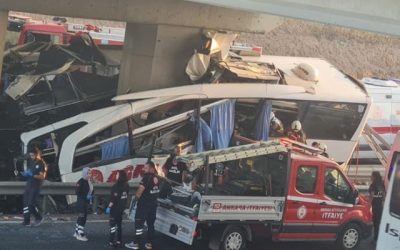 Accidente Bus Turquía