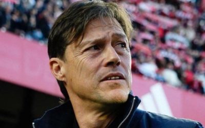 Matías Almeyda, ex DT del Sevilla.