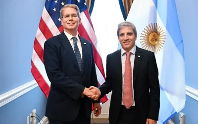 Foto: Publicado en X por Argentina y EE. UU. sellan swap por USD 20.000 millones