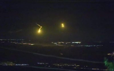 Ataque con drones Israel