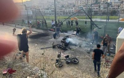 Ataque misiles Altos del Golan
