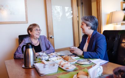 La expresidenta Michelle Bachelet alabó a Jeannette Jara
