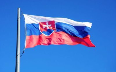 Bandera Eslovaquia