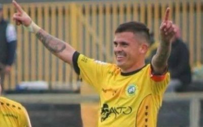 Bastián Farías, jugador de Lautaro de Buin.
