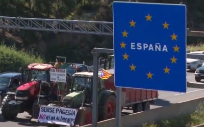 Bloqueo agricultores UE