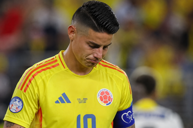 retiro James Rodríguez