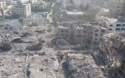Bombardeo Gaza