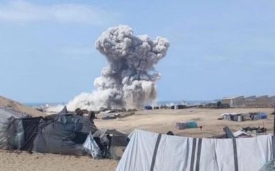 Bombardeo Rafah
